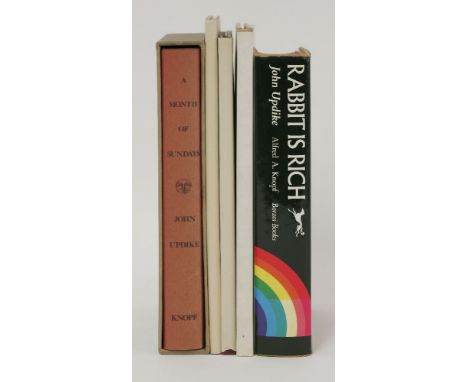UPDIKE, John:1.  Three Illuminations... Targ Editions, NY, 1979. 1st. edn.  Signed limited edition of 350 copies.  With the o