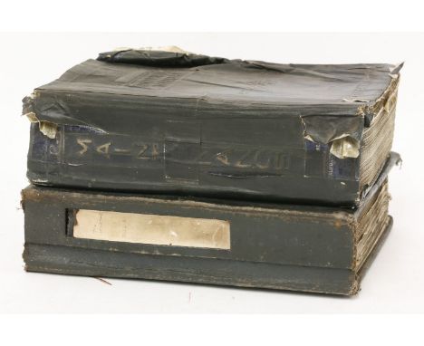 ARMY AIR FORCES:Two Dakota Maintenance Manuals,c.1962, in large folders.  CONDITION: Poor