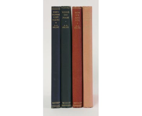 MILNE, A A:1.  Winnie-The-Pooh.  L, Methuen, 1926, 1st. edn;2.  The House at Pooh Corner.  L, Methuen, 1928, 1st. edn;3.  Now