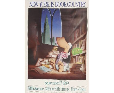 SIX POSTERS (NEW YORK IS BOOK COUNTRY):1.  Sendak, M: signed coloured poster, 1989.  The Tenth Anniversary poster for the ann
