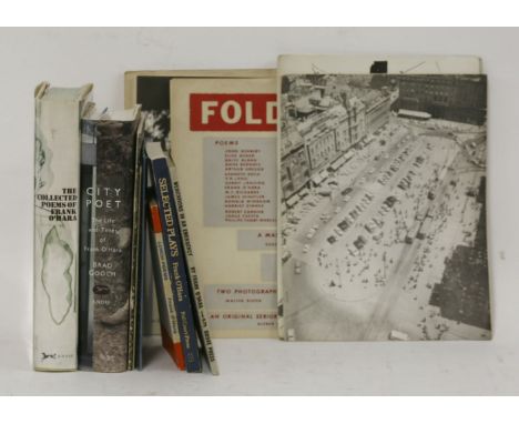 O'HARA, Frank:Eleven works (mostly 1st edns.) including:1.  Collected Poems.  NY, Knopf, 1971, 1st edn. stated, dw($17.50), f