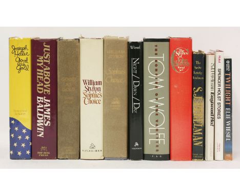 LITERATURE:1.  Cheever, J: Stories of John Cheever.  1978.  1st. US edn., dw ($15).  Signed.  CONDITION: VG+;2.  Wiesel, E: N