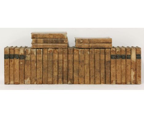 WALTER SCOTT:Five First Editions and Five Early Editions:(All bound in matching half leather over marbled boards. CONDITION: 