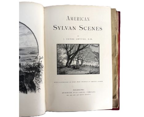 A copy of "American Sylvan Scenes" by J Henry Smythe, additional books have been added inside the binding, to include; "From 