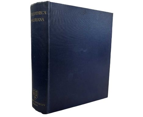 Bibliotheca Osleriana: a catalogue of books illustrating the history of medicine and science; collected, arranged, and annota