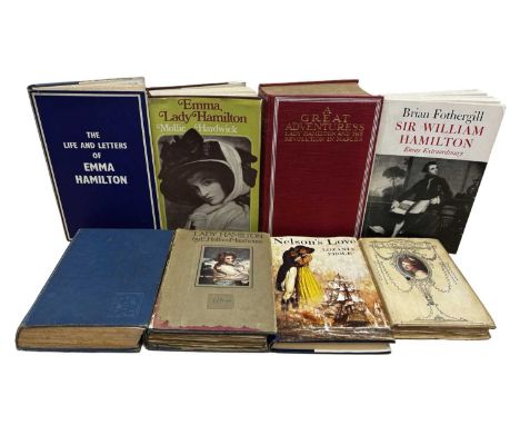 THE HAMILTONS INTEREST: 8 Titles: HUGH TOURS: THE LIFE AND LETTERS OF EMMAL HAMILTON, London, Victor Gollancz, 1963; MOLLIE H