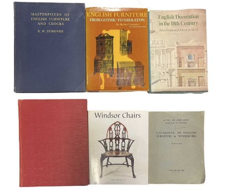 FURNITURE AND WOODWORKING INTEREST: 6 Titles: JOHN FOWLER AND JOHN CORNFORTH: ENGLISH DECORATION IN THE 18TH CENTURY, London,