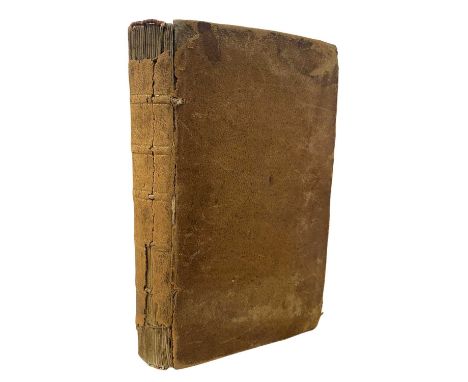 R DODSLEY: SELECT FABLES OF ESOP. 3 books in one. London, printed for Will Osborne and J and H Mozely, c1800Period calf (worn
