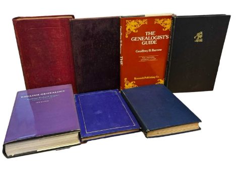 GENEALOGY INTEREST: 7 Titles: ANTHONY RICHARD WAGNER: ENGLISH GENEALOGY, Oxford, Clarendon Press, 1972, second enlarged editi
