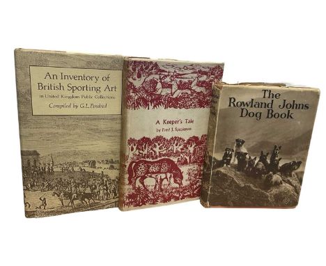 SPORTING / GAMEKEEPING INTEREST: 3 Titles: FRED J SPEAKMAN: A KEEPER'S TALE, London, The Country Book Club, 1964, in original
