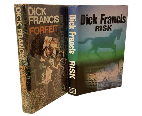 DICK FRANCIS: 2 Titles: FORFEIT, London, Michael Joseph, 1968. First edition within orange cloth and original unclipped dustj