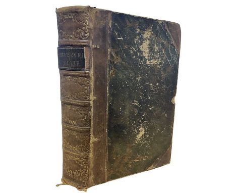 CATHERIN G WARD: THE COTTAGE ON THE CLIFF - A SEA-SIDE STORY, London, G Virtue, 1823, First. Bound in half calf with marbled 