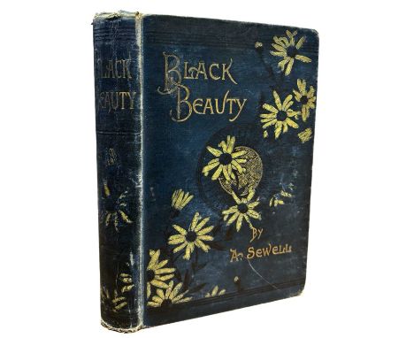 ANNA SEWELL: BLACK BEAUTY - THE AUTOBIOGRAPHY OF A HORSE, London, Jarrold and Sons, 1898. 47th Edition, 184th Thousand. . Bou