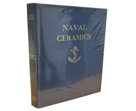 SURGEON CAPTAIN P D GORDON PUGH AND MARY PUGH: NAVAL CERAMICS, Newport, The Ceramic Book Company, 1971. First edition bound i