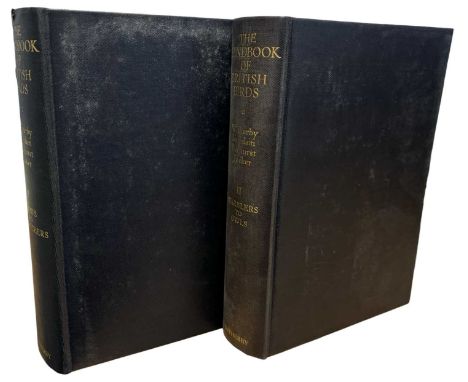 H F WITHERBY, REV F C R JOURDAIN ET AL: THE HANDBOOK OF BRITISH BIRDS, London, H F and G WITHERBY, 1938, in 2 volumes. Unifor