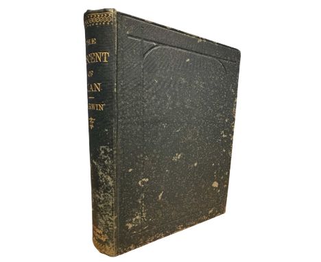 CHARLES DARWIN: THE DESCENT OF MAN AND SELECTION IN RELATION TO SEX, London, John Murray, 1894. Second edition, revised and a
