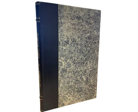 T A BRASSEY (Ed): THE NAVAL ANNUAL 1911: J R THURSFIELD: THE TACTICS OF TRAFALGAR. pp 111-140. From the collection of Charles