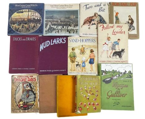 Children’s and illustrated including; BEERBOHM Max, Observations 1925 First Edition. Large 4to original orange cloth, some du