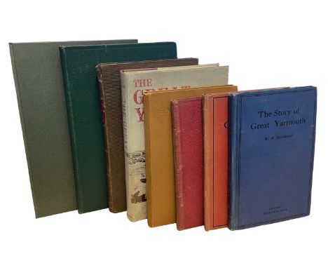 GREAT YARMOUTH INTEREST: 8 Titles: EDWARD J LUPSON: ST NICHOLAS' CHURCH, GREAT YARMOUTH, Yarmouth, Edward J Lupson, ND; C R B
