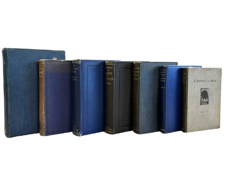 INDIA. 7 volumes. Including A Journey to the source of the river Oxus by Captain John Wood. 1872, illustrate, folding maps, o