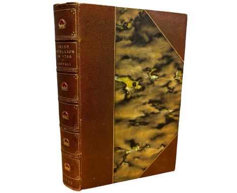 W H MAXWELL: HISTORY OF THE IRISH REBELLION WITH MEMOIRS OF THE UNION AND EMMETT'S INSURRECTION IN 1803, London, Baily Brothe