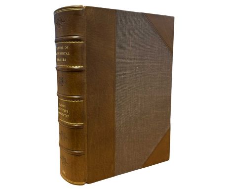 REV HERBERT HAINES: A MANUAL OF MONUMENTAL BRASSES: COMPRISING AN INTRODUCTION TO THE STUDY OF THESE MEMORIALS AND A LIST OF 
