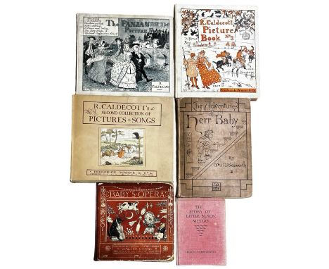 Children’s and illustrated. The Adventures of Herr Baby by Mrs Molesworth. Illustrated by Walter Crane. London Macmillan and 