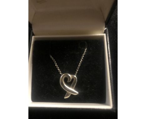 A Tiffany Paloma Picasso pendant and necklace