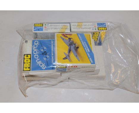 Frog model constructor kits: Spin A Prop F20 Twin Engine Motorising Set.  (7)