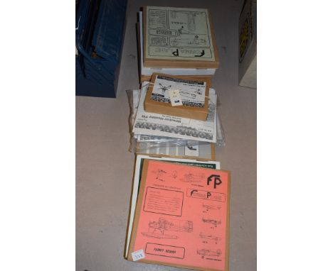 Formaplane model kits: kit no. C24, C26, C27, 6, 1, C30, F1, D15 (x2), and others.  (12)