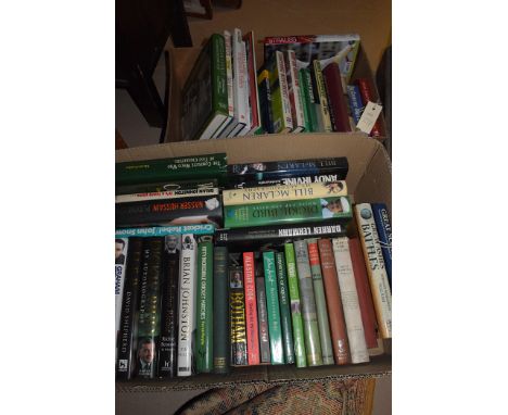 Cricketing interest books, to include; Time for England; Bill Mclaren My Autobiography; The Complete Who's Who of Test Cricke