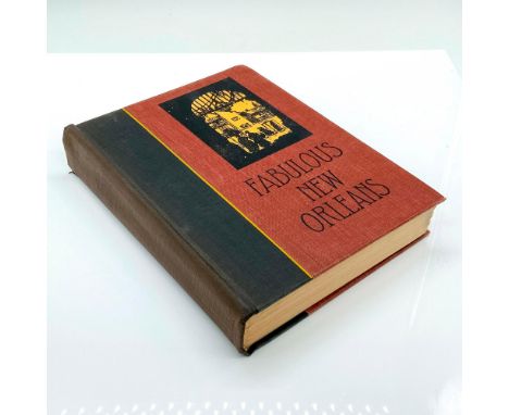 Published in New Orleans by Robert L. Crager &amp; Co. The book is red hardcover with a black spine. 334 pages. Lyle Saxon (1