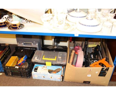 Collection of electrical and other tools