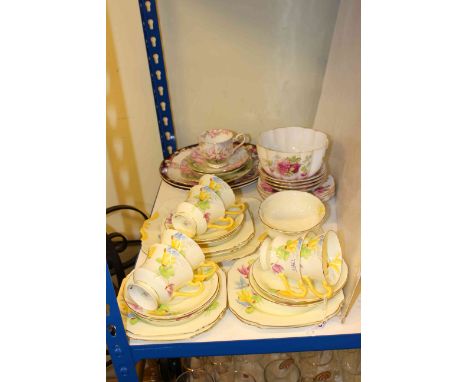 Paragon part tea service and other teaware