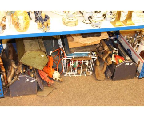 Large collection of mainly hand tools and boxes