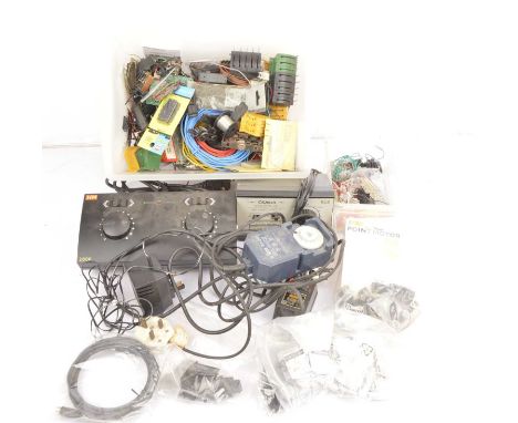 Hornby and other control equipment Point Motors Switches and track accessories (qty), comprising  Hornby R8012 Hammant 2000 d