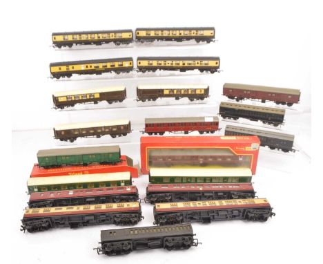 Hornby Tri-ang Locomotives coaches and wagons with spares  00 gauge (qty), comprising in original box R754 M7 class 0-4-4 Loc