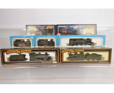 Mainline Airfix Bachmann 00 gauge Steam Locomotives in original boxes (7), comprising Bachmann 31850 J39 class 0-6-0 LNER bla
