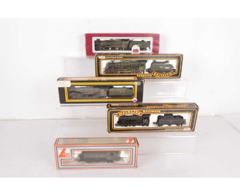 Mainline Dapol Lima Steam Locomotives and tenders in original boxes (5), comprising Dapol D103 County class 4-6-0 GW green 10