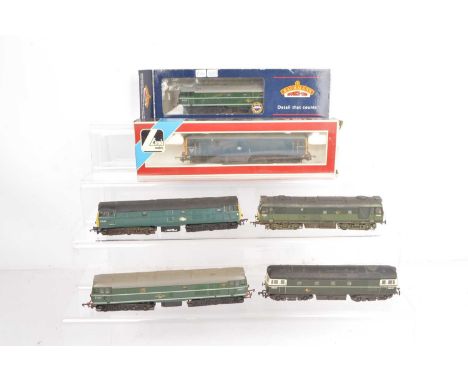 Tri-ang  Lima Bachmann 00 gauge Diesel Locomotives (6), comprising in original box Lima 205170 Class 73 Bo-Bo Diesel BR blue 