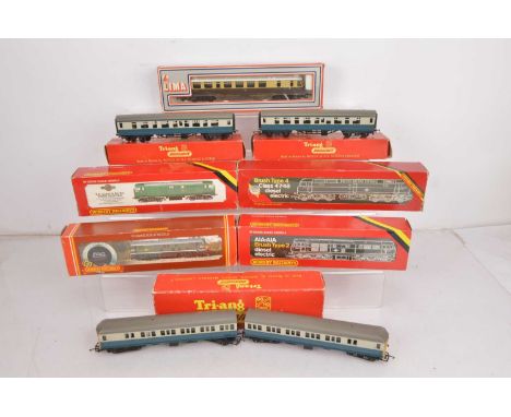 Hornby Lima 00 gauge Diesel and Electric Locomotives (8), comprising in original boxes Hornby R060 Class 47 Diesel Locomotive