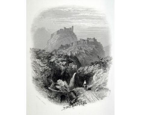 Linton, William. The Scenery of Greece and Its Islands, first edition, 50 engraved plates, slightly waterstained, lacks map, 