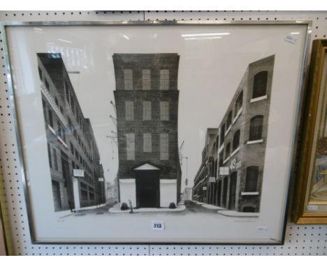 A SIGNED LITHOGRAPH SOHO
