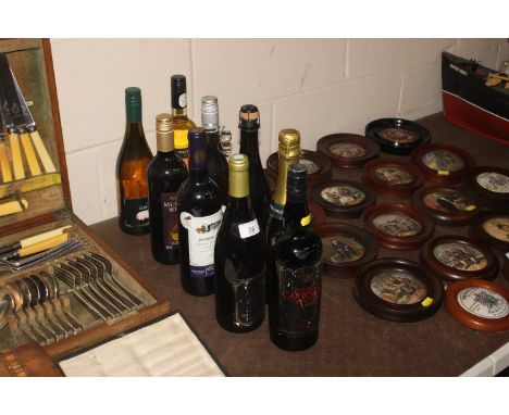 A bottle of Cavendish vintage 1963 Vin de Liquer and various other table and sparkling wine