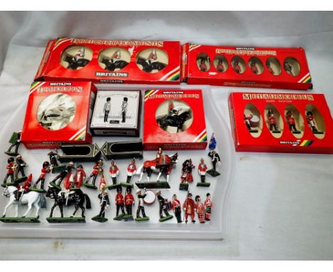 Selection of Britans ceremonial figures, mostly on foot, also The Queen on horseback, mostly in very good to excellent condit