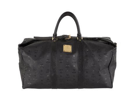 MCM VINTAGE Konvolut Reisegepäck. 1x Reisekoffer (75x23x50cm), Griff abgebrochen und leichte Abnutzung an den Kanten, Schnall