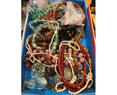 A collection of beaded and embroidered handbags, together with various mid 20th Century plastic handbag frames, together with