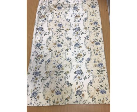 Two boxes of assorted curtains suitable for re-purposing- see images for patterns