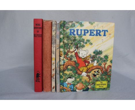 Collection of early 20th century 8vo novels in decorative cloth covers by Henty and others; Rupert Bear Books (5); three in p