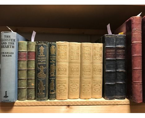GOLDSMITH (O) A History of the Earth and Animated Nature, 2 vols 1846-47, illustrated, half calf; THACKERAY (W M) The Virgini